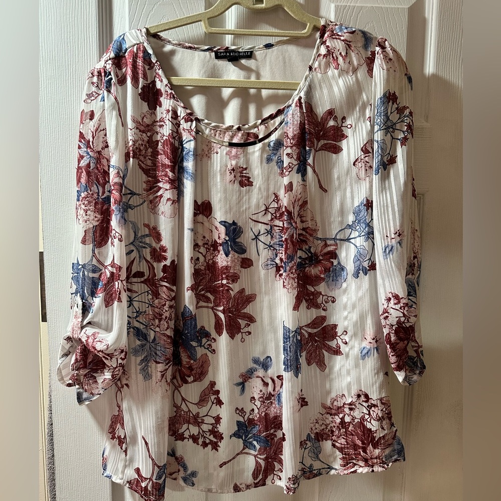 Floral blouse